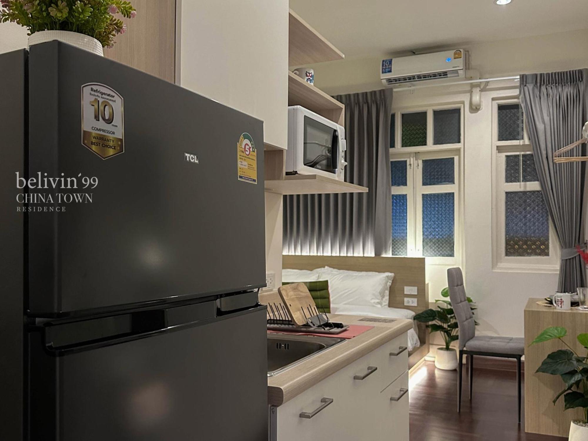 Belivin99 Residence Chinatown Бангкок Номер фото